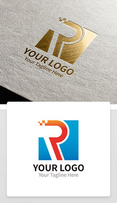 R字母字體專題模板 - 探索R字母LOGO設(shè)計的創(chuàng)意與風(fēng)格